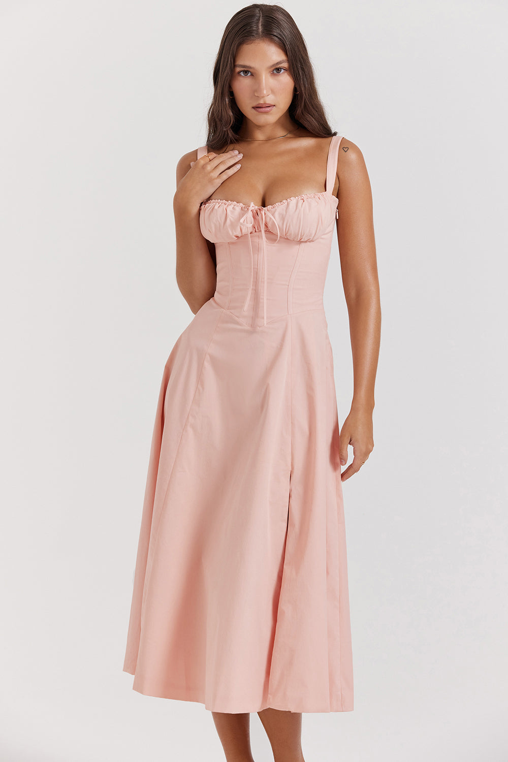 Lily | Structured Midi Dress