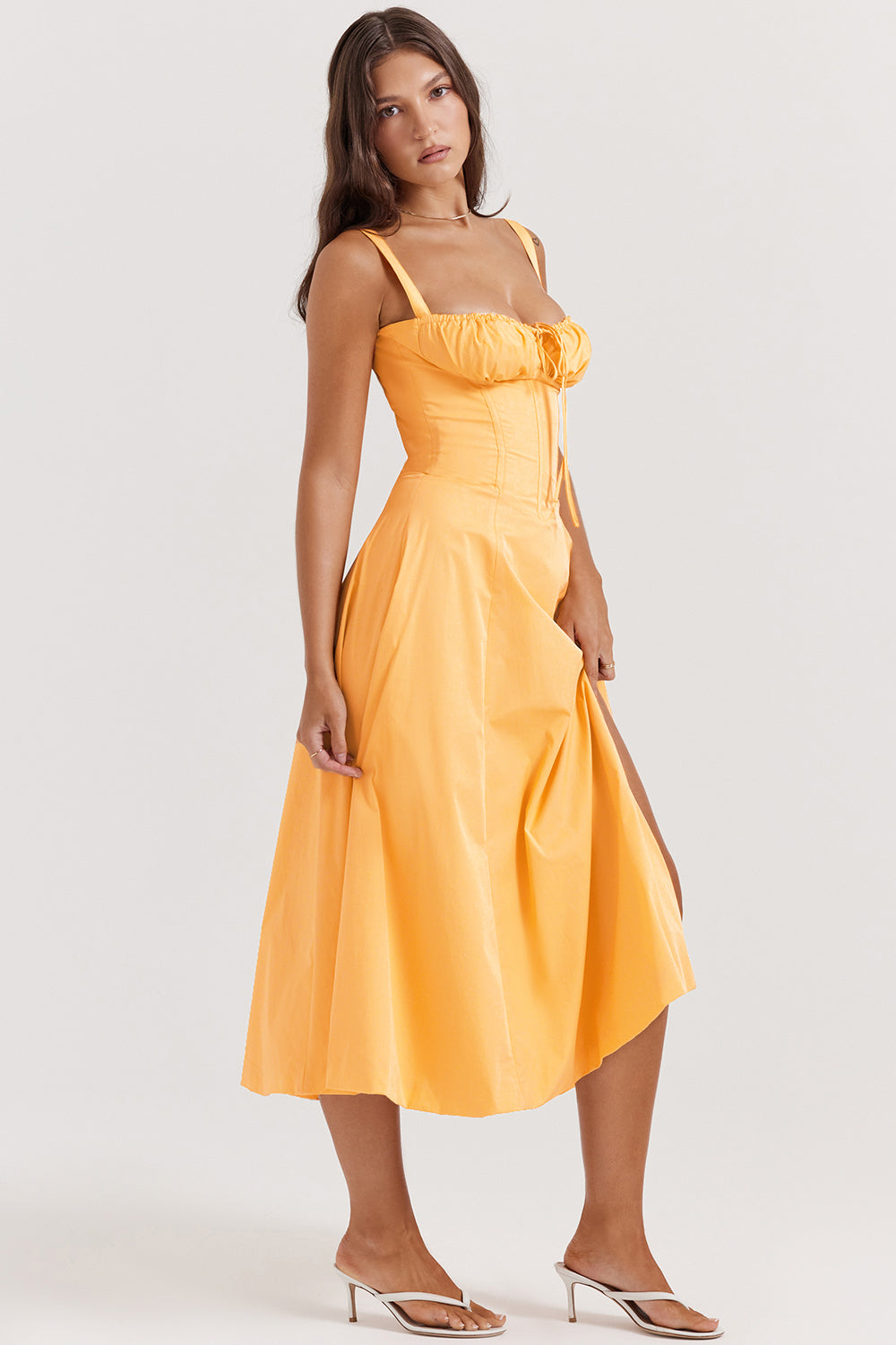 Lily | Structured Midi Dress
