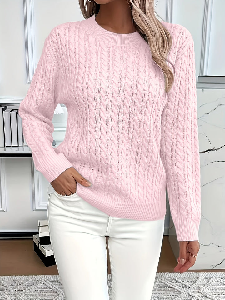 Clara | Cozy Cable Jumper