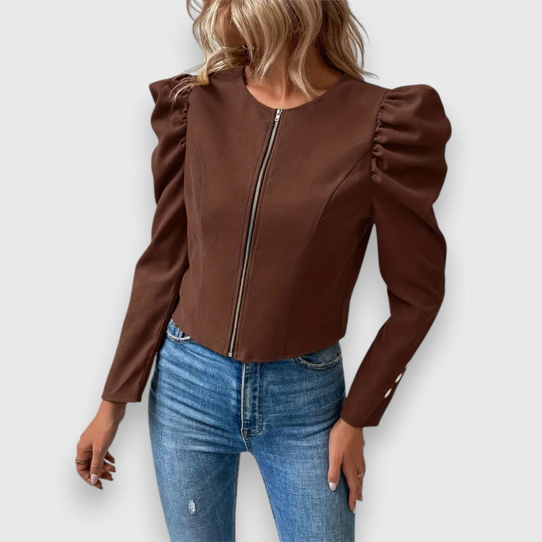 Chloe | Elegant Puff Sleeve Jacket