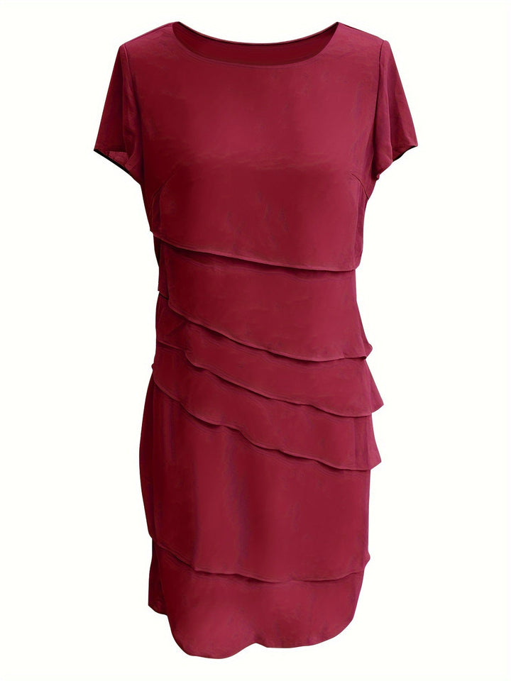 Megan | Chic Chiffon Dress