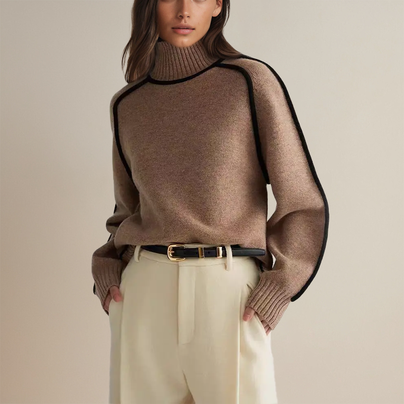 Chloe | Soft Roll Neck Jumper