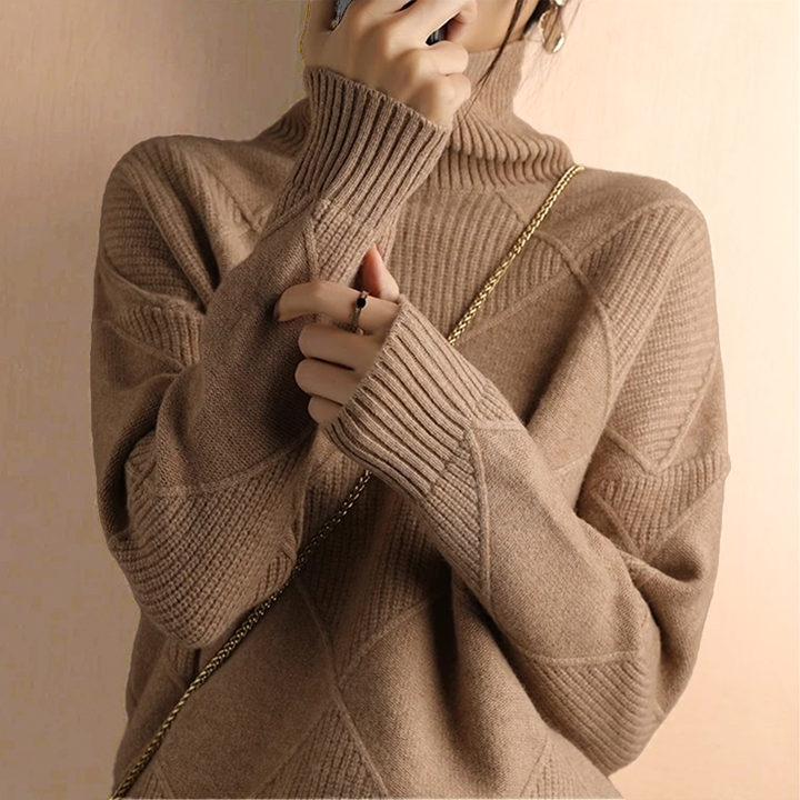 Clara | Soft Roll Neck Jumper