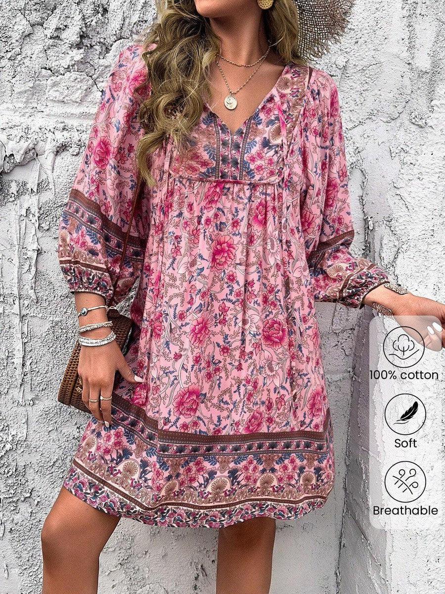 Sophie | Soft Print Mini Dress
