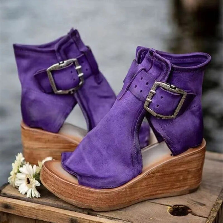 Clara | Vintage Suede Boots
