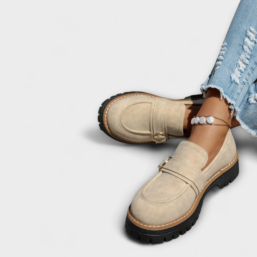 Sophie | Comfortable Light Moccasins