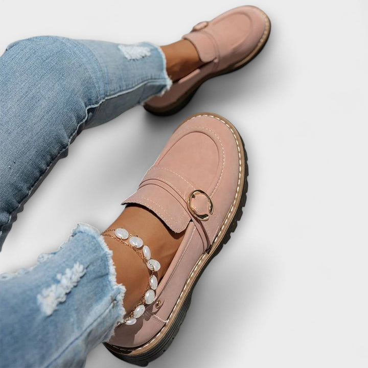Sophie | Comfortable Light Moccasins