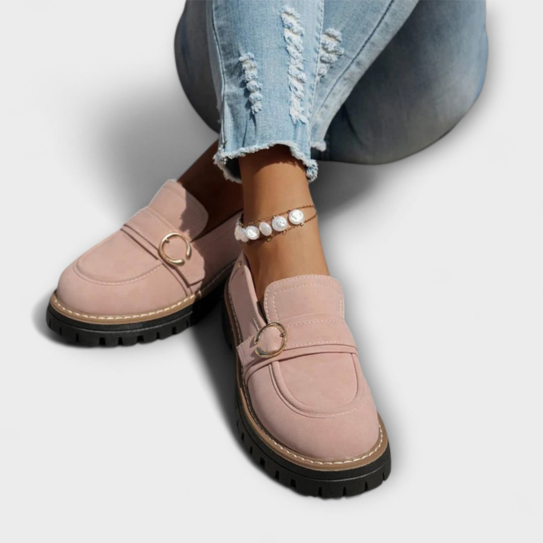 Sophie | Comfortable Light Moccasins