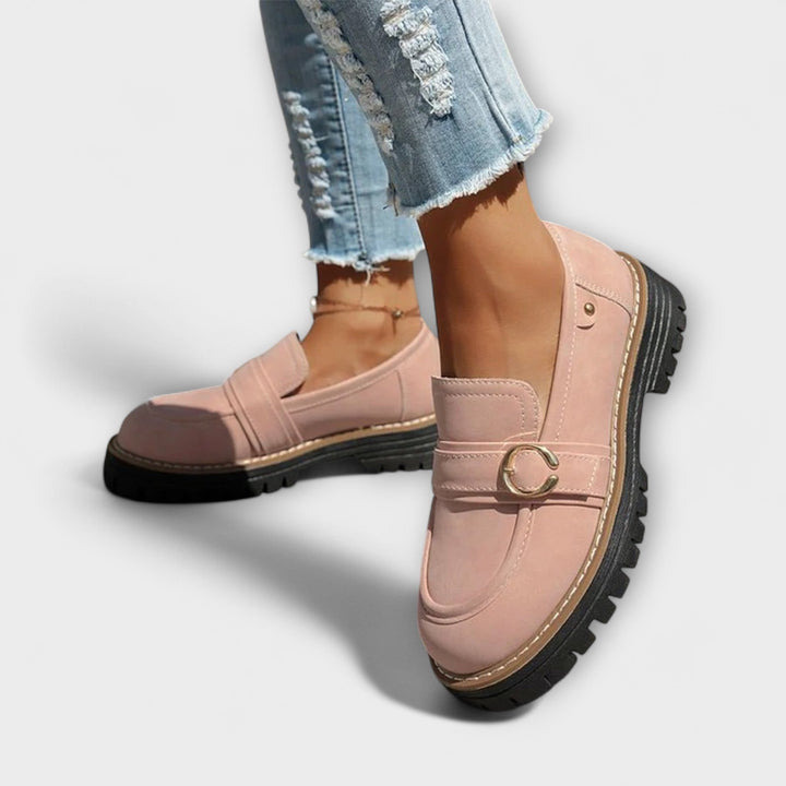 Sophie | Comfortable Light Moccasins