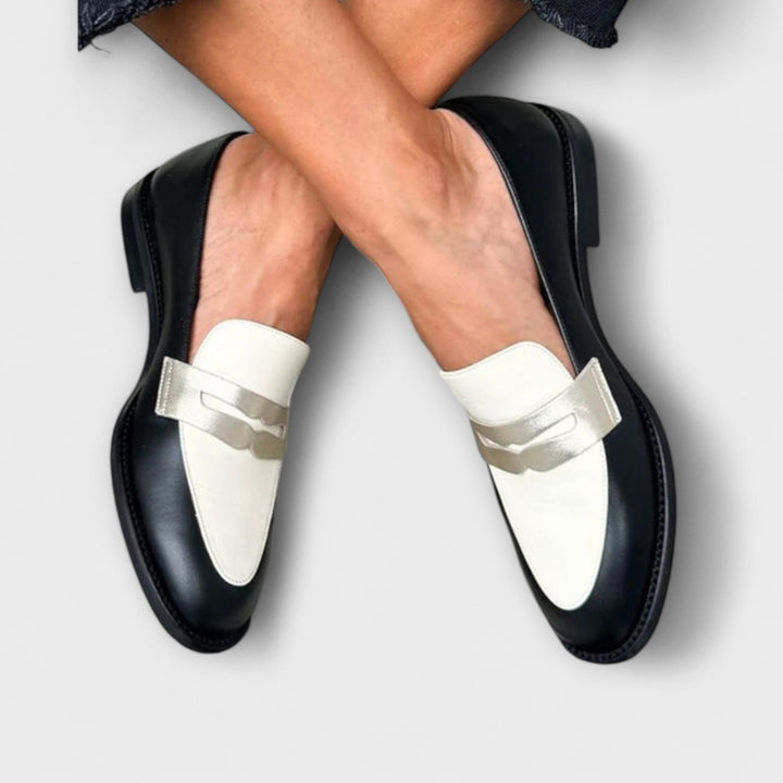 Chloe | Chic Black Loafers