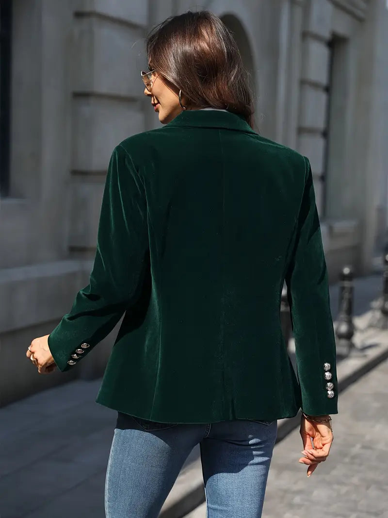 Clara | Luxurious Velvet Blazer