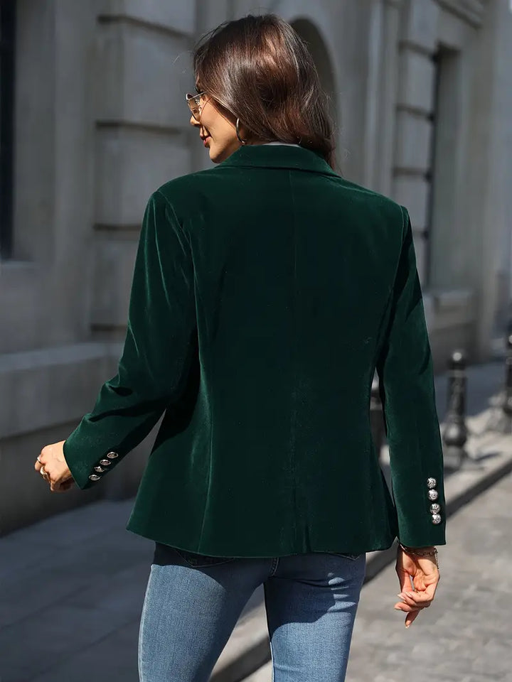 Clara | Luxurious Velvet Blazer