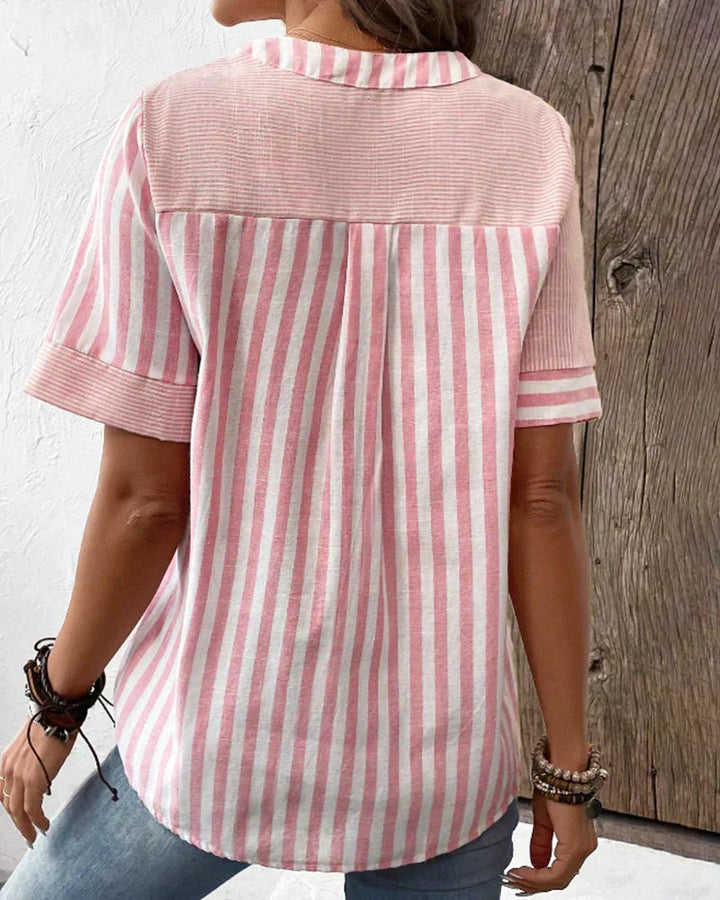 Clara | Timeless Striped Top