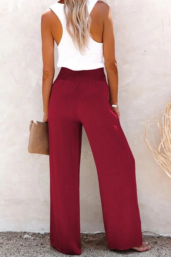 Megan | Relaxed High-Waisted Trousers