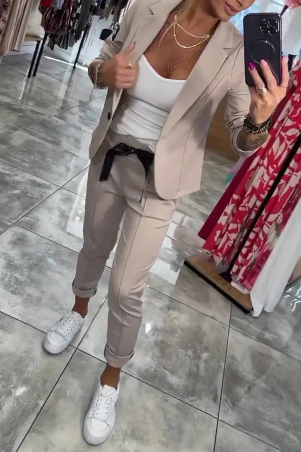 Clara | Stylish Blazer Set