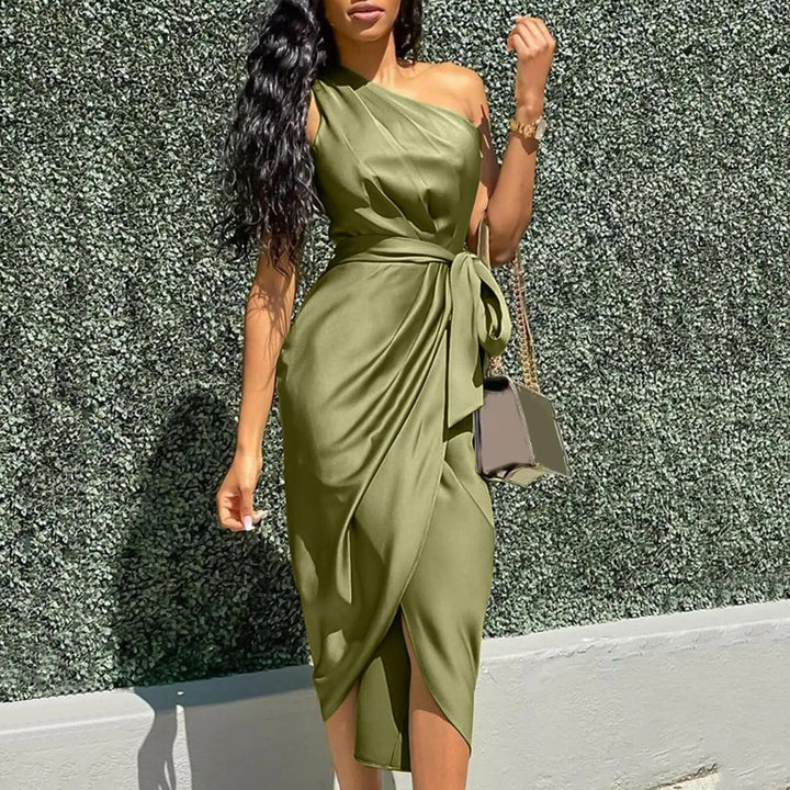 Clara | Elegant Silk Maxi Dress