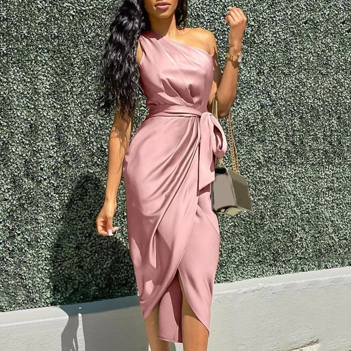 Clara | Elegant Silk Maxi Dress