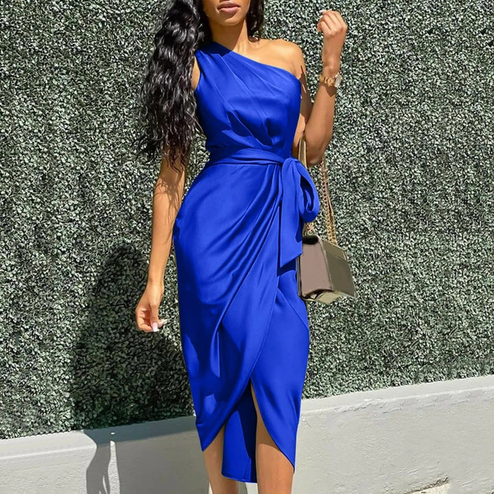 Clara | Elegant Silk Maxi Dress