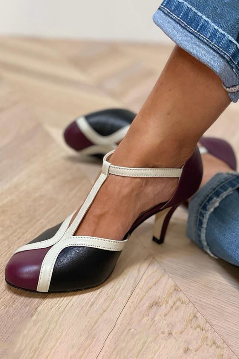 Sophie | Elegant T-Strap Sandals