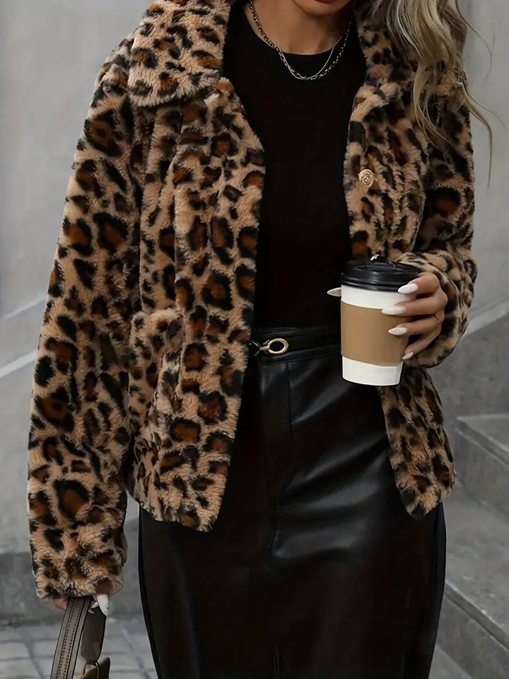 Sandra | Leopard Print Jacket