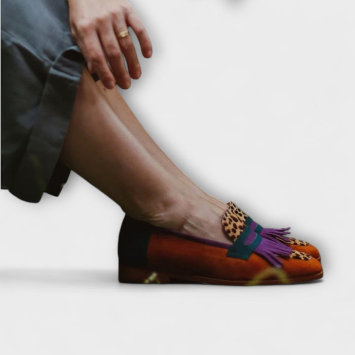 Charlotte | Chic Leopard Loafers