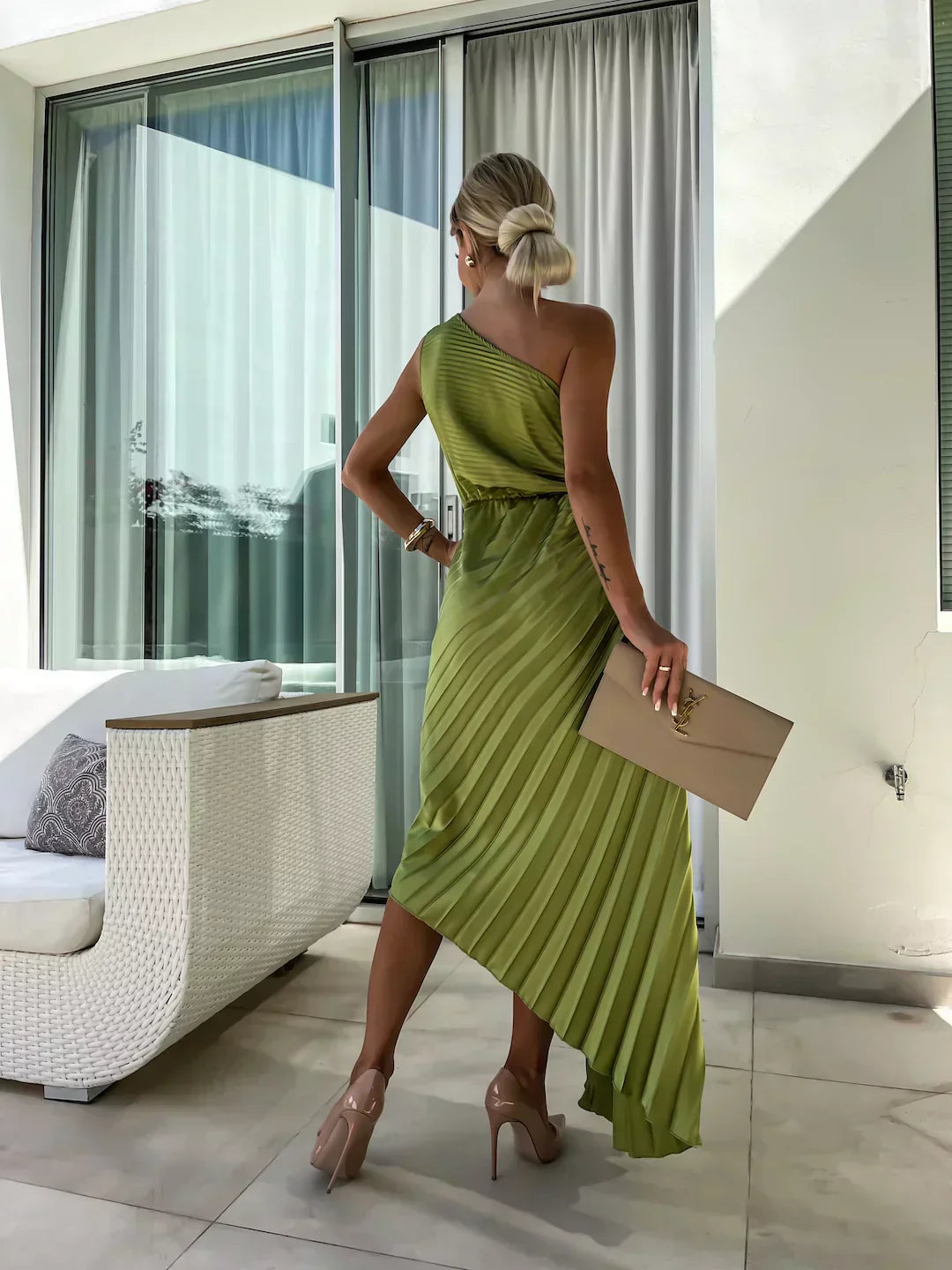 Megan | Elegant Floral Dress