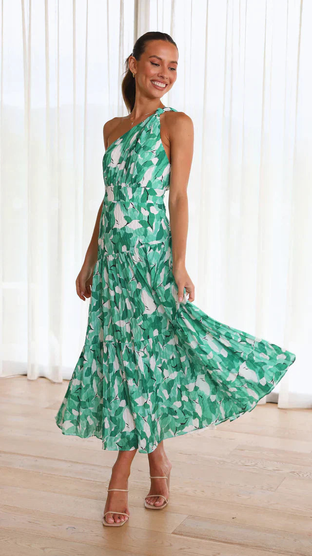 Chloe | Elegant One-Shoulder Dress