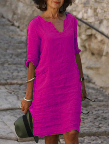 Sophie | Elegant V-Neck Dress