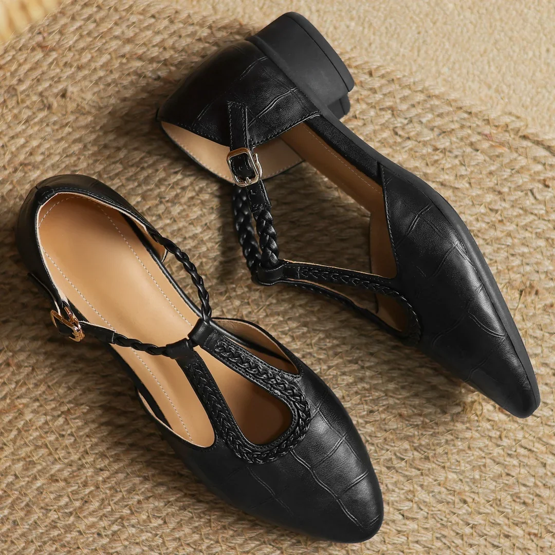 Clara | Comfortable Leather Mary Janes