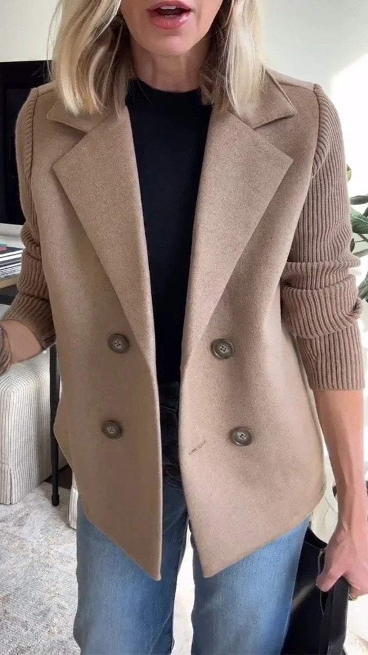 Clara | Elegant Knit Blazer
