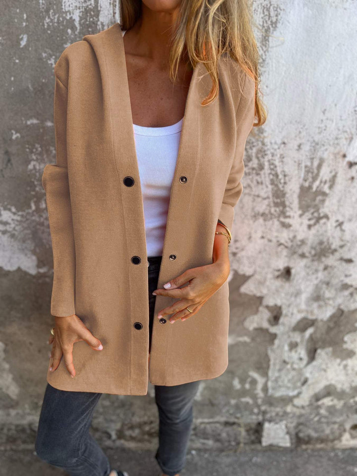 Jacqueline | Hoodie Jacket Buttons
