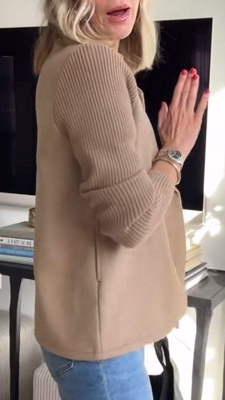 Clara | Elegant Knit Blazer