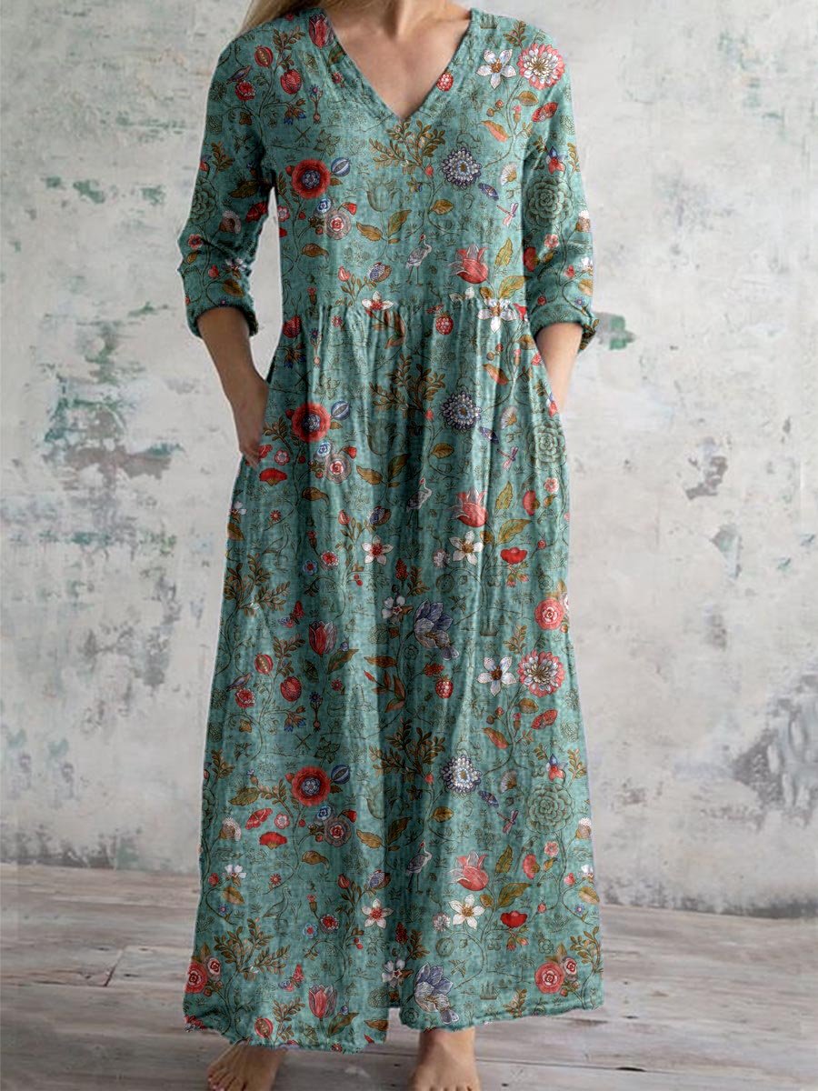 Lily | Flowy Vintage Dress