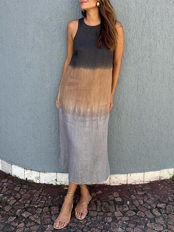 Sophie | Elegant Colour-Gradient Dress