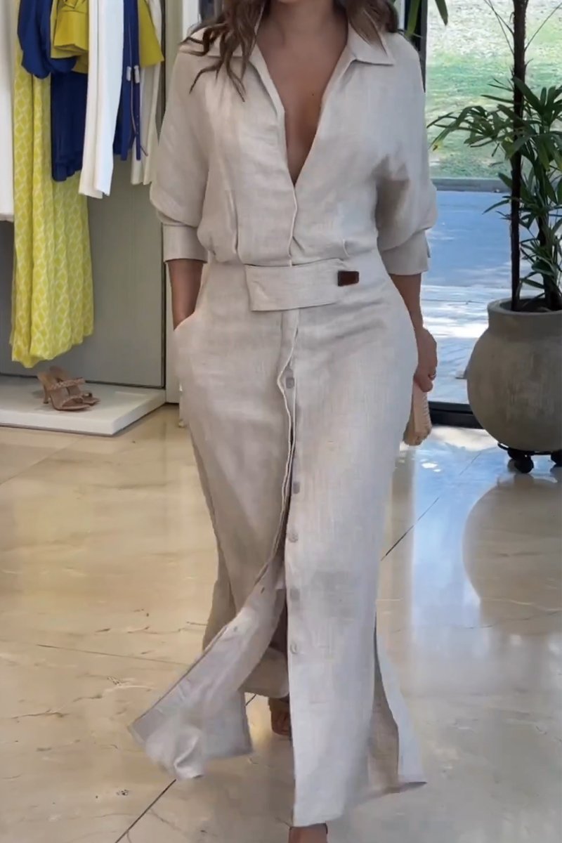 Sophie | Elegant V-Neck Maxi