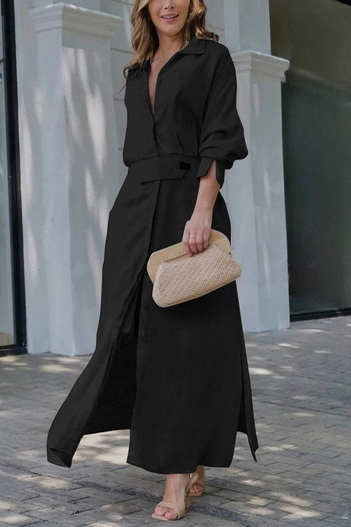 Sophie | Elegant V-Neck Maxi