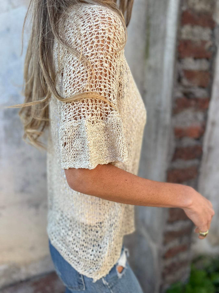 Clara | Stylish Knit Blouse