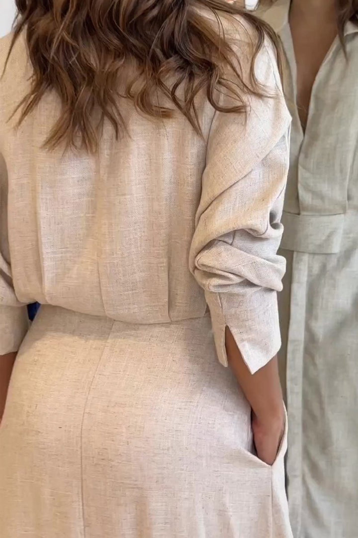 Sophie | Elegant V-Neck Maxi