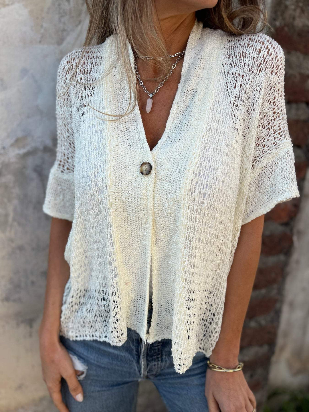 Clara | Stylish Knit Blouse