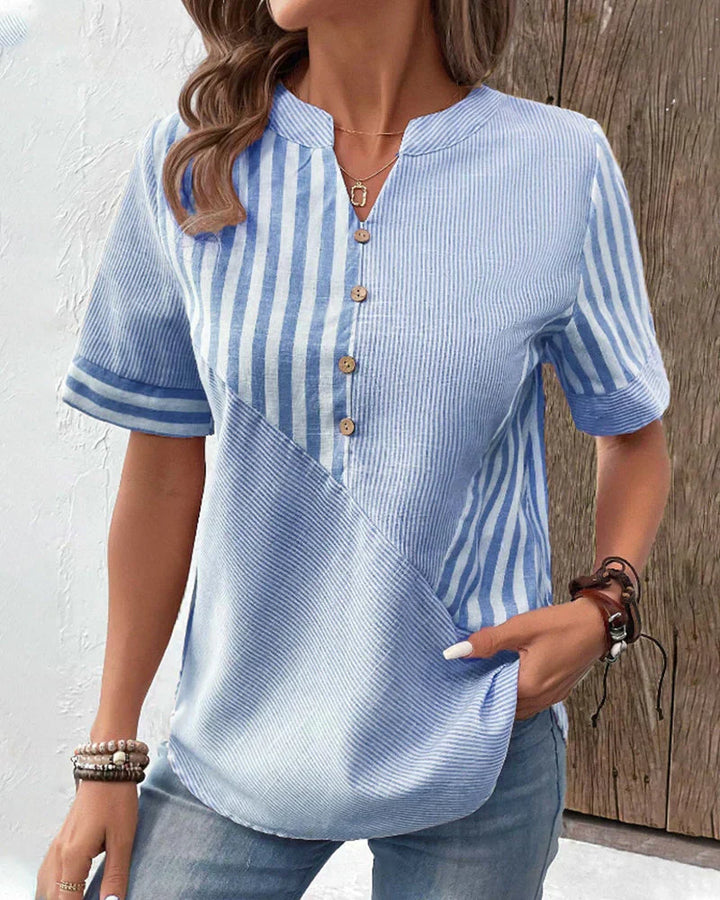 Clara | Timeless Striped Top