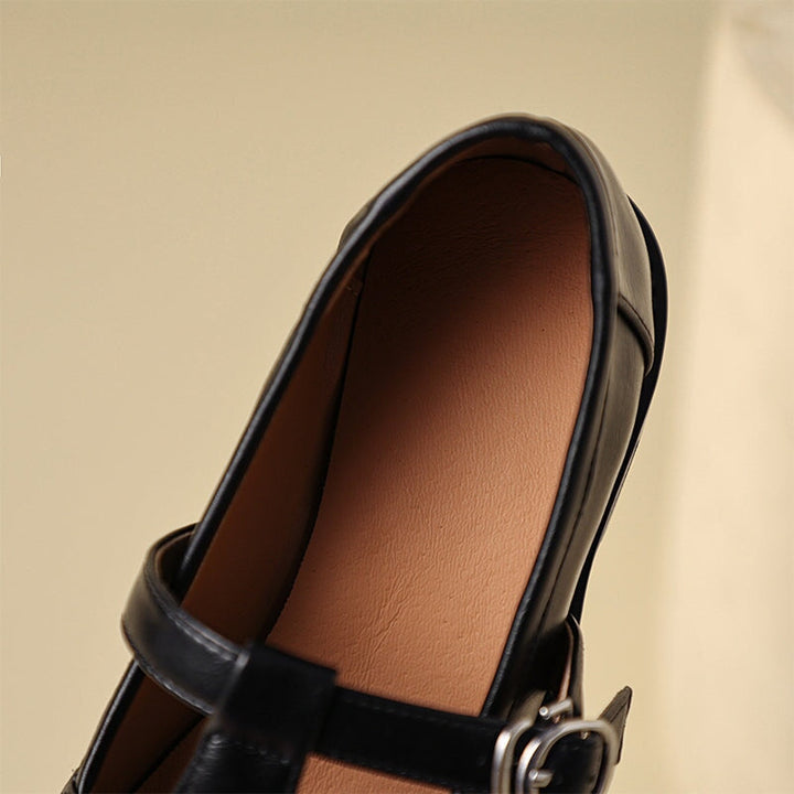 Lila | Stylish T-Strap Shoes