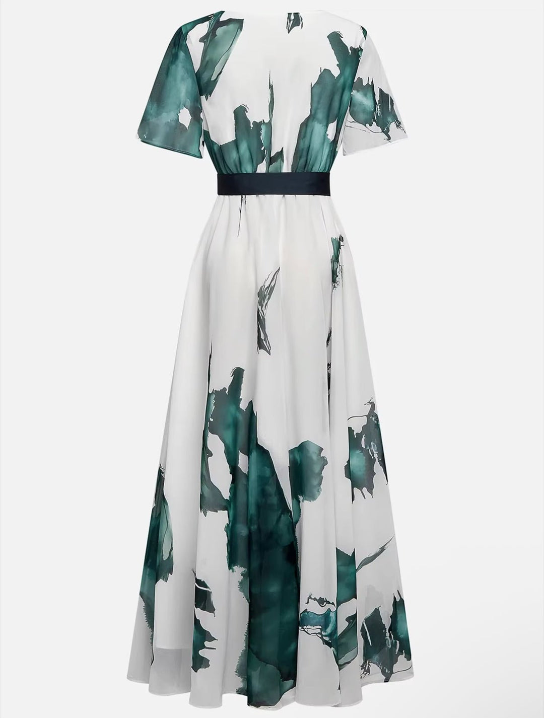 Megan | Flowy Watercolour Dress