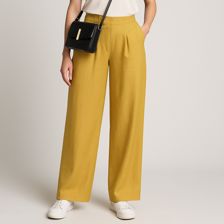 Megan | Vintage Wide Leg Trousers