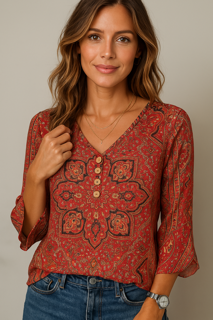 Clara | Bohemian Vintage Blouse