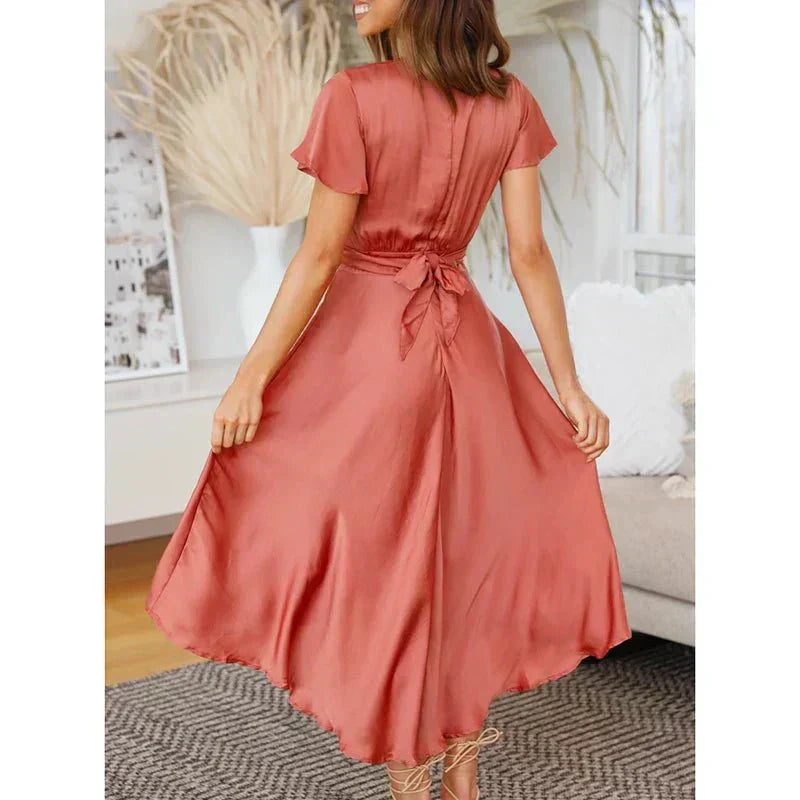 Chloe | Elegant Ruffle Midi