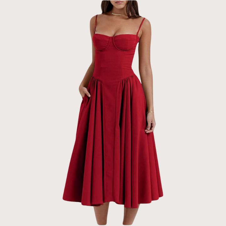 Clara | Sophisticated Midi Dress