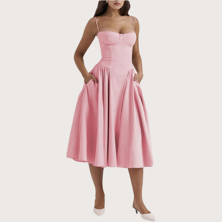 Clara | Sophisticated Midi Dress