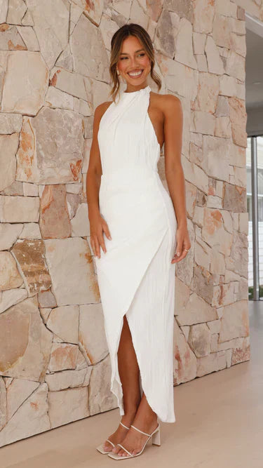 Clara | Elegant Pleated Dress