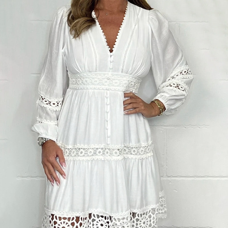 Clara | Elegant Vintage Lace Dress