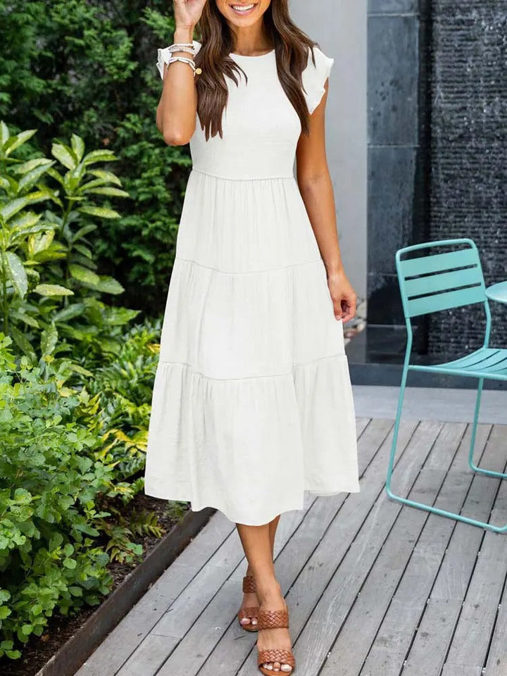 Clara | Flattering Belly Coverage Dress
